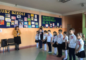 Dyrektor Kamilla Madzio z przesłaniem do uczniów z okazji Narodowego Święta Niepodległości