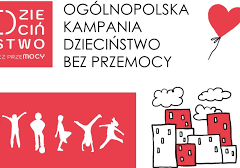 Folder promocyjny Kampanii Dzieciństwo Bez Przemocy