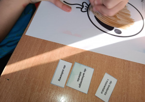 kolorowanki i inne prace uczniów klas 1-3, pozyskane z UNICEF