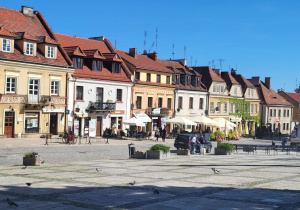 Sandomierz piękne kamieniczki