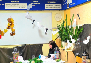 Sala lekcyjna Przygotowanie do lekcji Dziady II