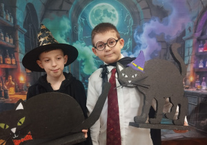 Uczniowie podczas andrzejek