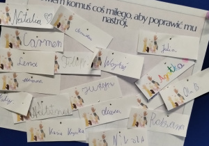 Karteczki z dobrymi uczynkami