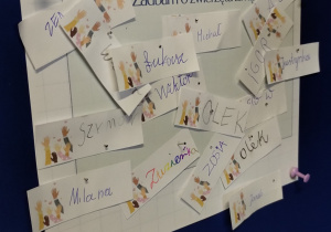 Karteczki z dobrymi uczynkami