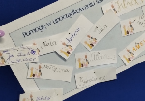 Karteczki z dobrymi uczynkami