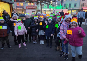 Uczniowie z klasy 2a i 2b