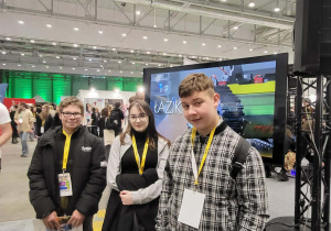 Uczniowie SP 13 w Hali- Arena Główna w Dniu Inspiracji